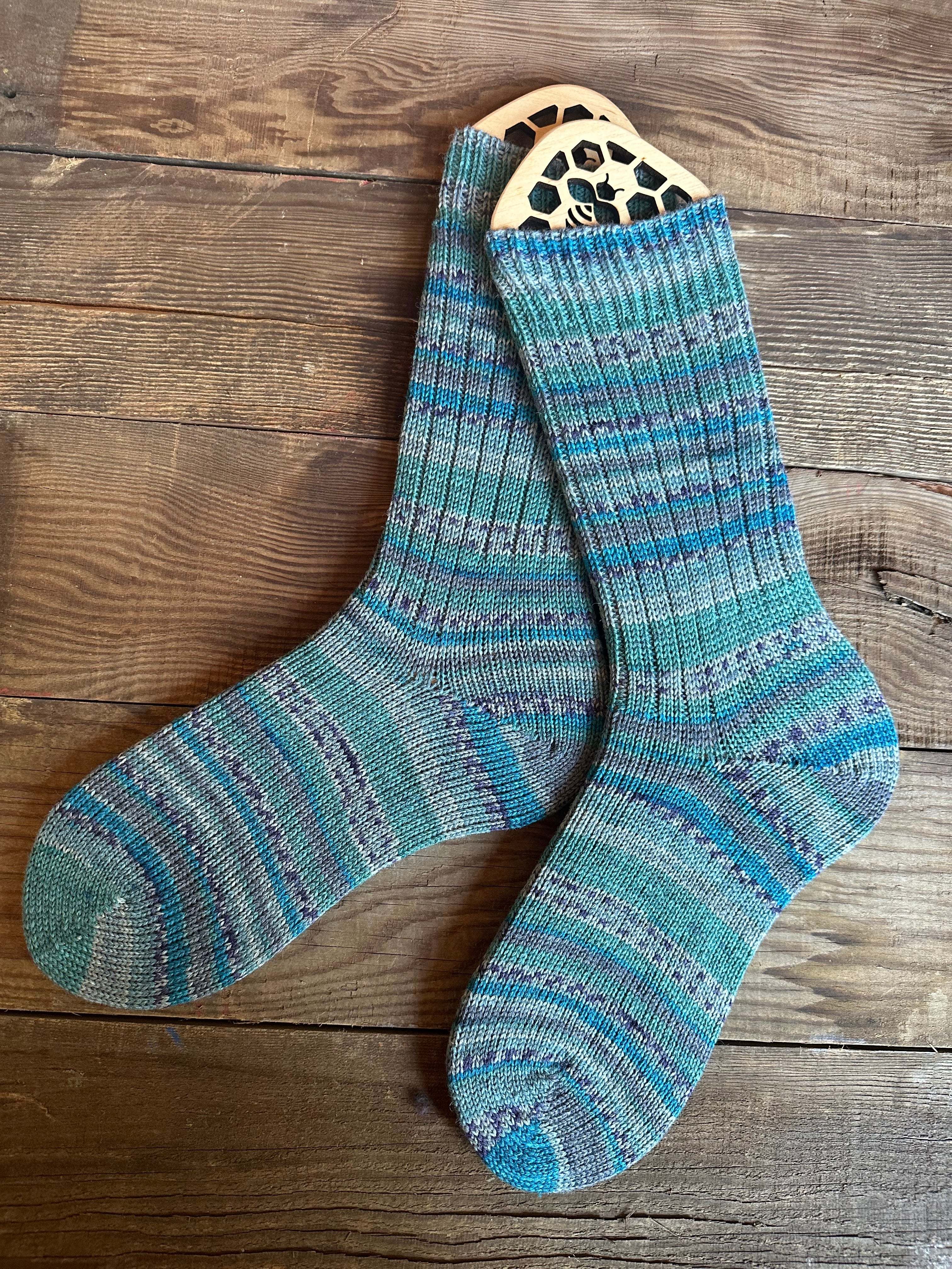 Colorful Merino Wool  Socks, HandMade, Luxurious Softness for Cold Weather, Thoughtful Gift for Loved Ones