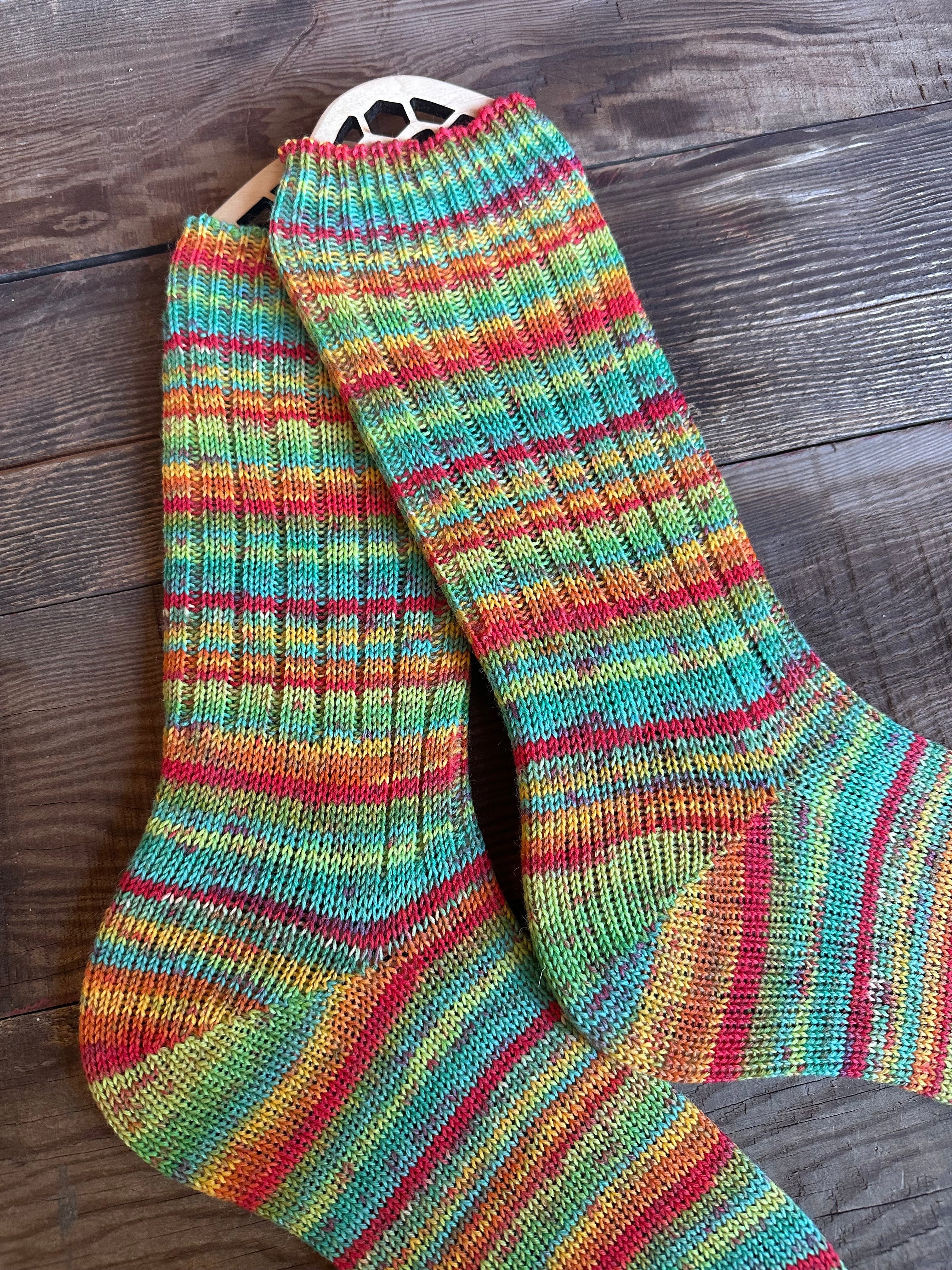 Colorful Merino Wool  Socks, HandMade, Luxurious Softness for Cold Weather, Thoughtful Gift for Loved Ones