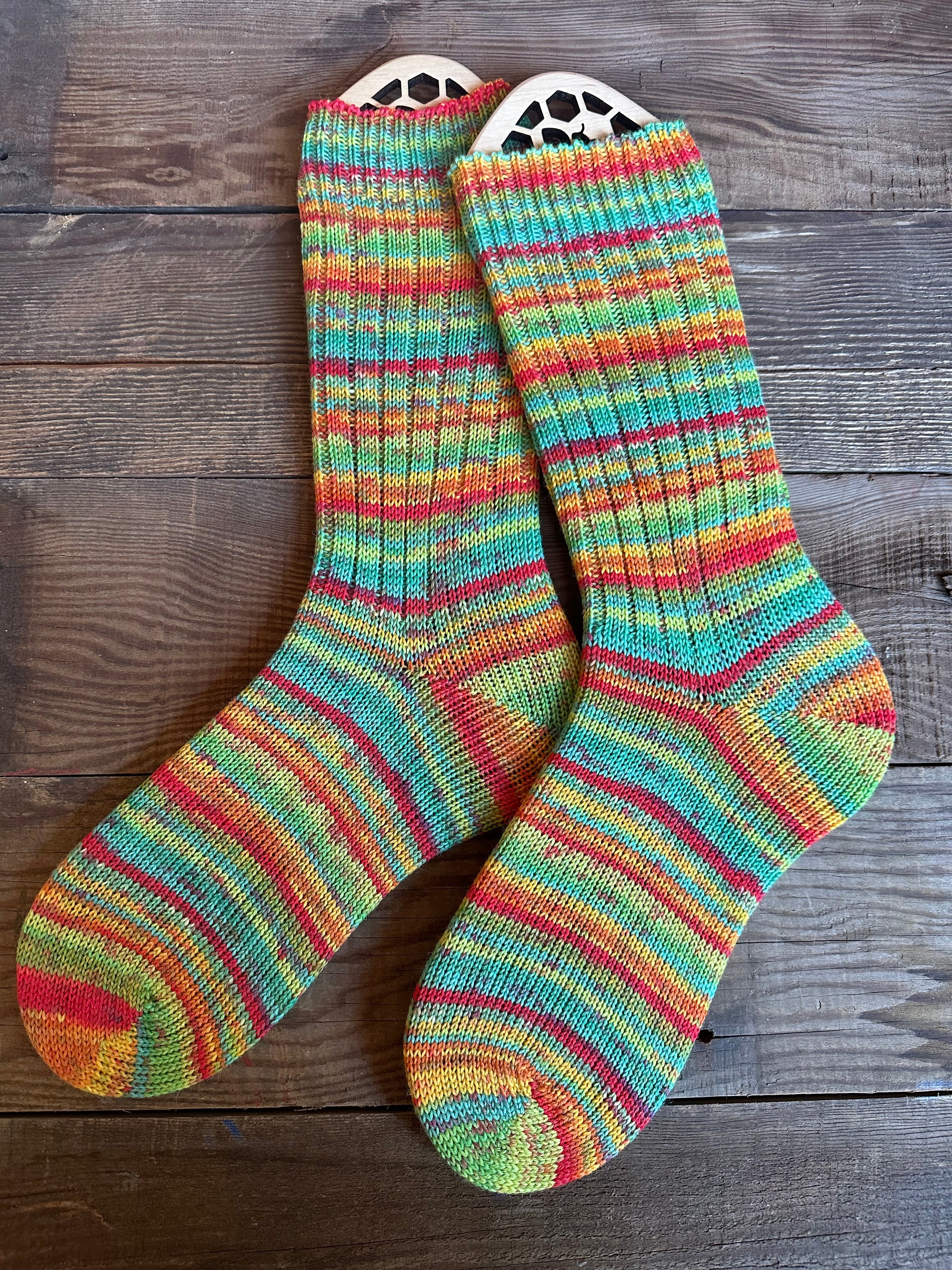 Colorful Merino Wool  Socks, HandMade, Luxurious Softness for Cold Weather, Thoughtful Gift for Loved Ones