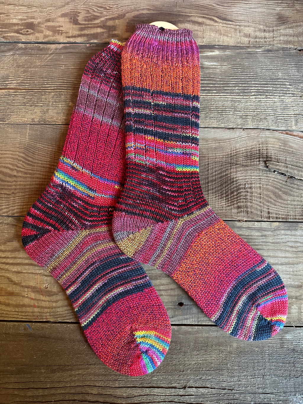 Colorful Merino Wool  Socks, HandMade, Luxurious Softness for Cold Weather, Thoughtful Gift for Loved Ones