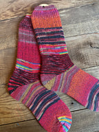 Colorful Merino Wool  Socks, HandMade, Luxurious Softness for Cold Weather, Thoughtful Gift for Loved Ones