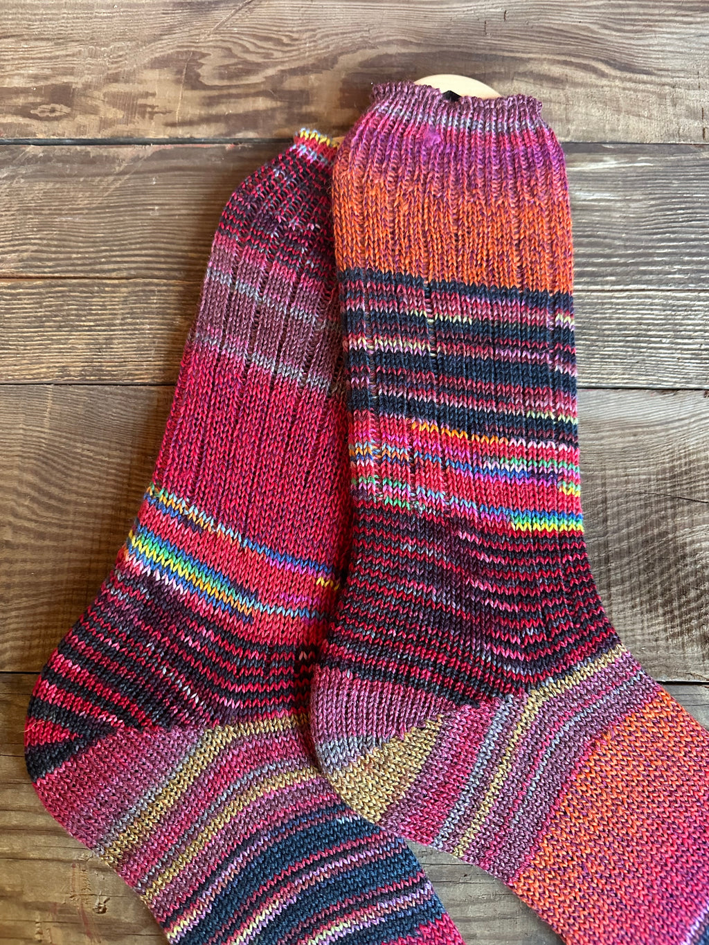 Colorful Merino Wool  Socks, HandMade, Luxurious Softness for Cold Weather, Thoughtful Gift for Loved Ones