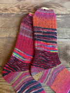 Colorful Merino Wool  Socks, HandMade, Luxurious Softness for Cold Weather, Thoughtful Gift for Loved Ones