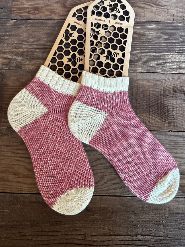 Super Soft Handmade Merino & Alpaca Slipper Socks – Plush, Warm Comfort for Home & Gift Ideas Hover Image