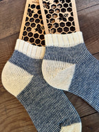 Plush, Warm Comfort for Home & Gift Ideas, Handmade Merino & Alpaca Slipper Socks