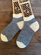 Plush, Warm Comfort for Home & Gift Ideas, Handmade Merino & Alpaca Slipper Socks