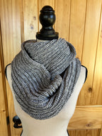 Wool Infinity Scarf Handmade, Cozy Loop Winter Accessory for Outdoor Styling, Gift for Women