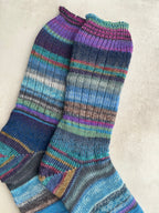 Scrappy Fun Merino wool socks, Classic Ribbed Merino Wool Socks, Great Groomsmen Socks,Warm Winter Socks