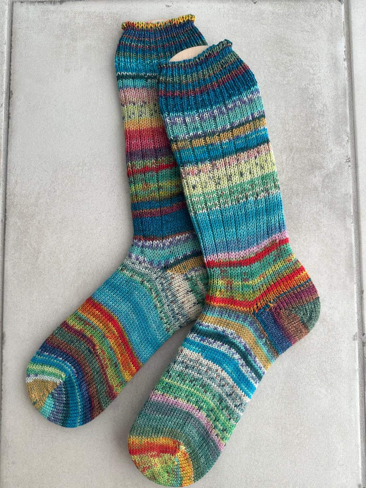 Colorful Scrappy Merino Wool  Socks, HandMade, Luxurious Softness for Cold Weather, Thoughtful Gift for Loved Ones