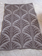 Knit Afghan Handmade Blanket, Cozy Soft Throw for Home Décor, Perfect Handmade Gift for Housewarmings or Birthdays