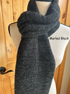 Fisherman's Rib Knitted Scarf - Cozy Handcrafted Knitwear for Winter Warmth - Perfect Gift for Her or Him