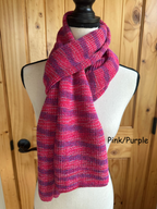 Fisherman's Rib Knitted Scarf - Cozy Handcrafted Knitwear for Winter Warmth - Perfect Gift for Her or Him