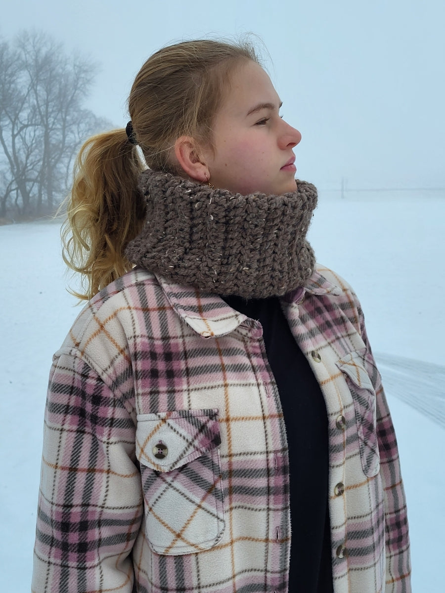 Handmade Crochet Cowl, Unique Winter Wear, Super Warm