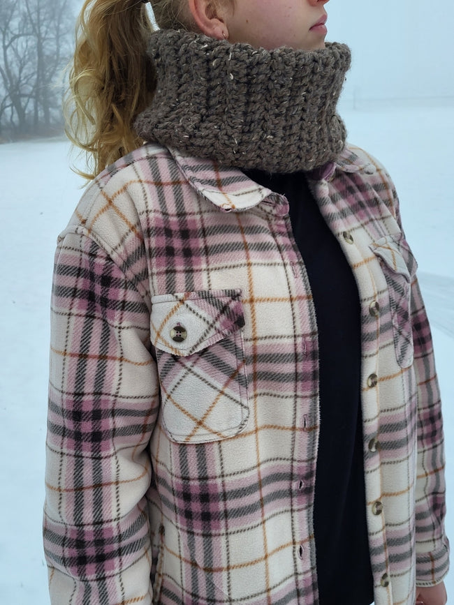 Handmade Crochet Cowl, Unique Winter Wear, Super Warm Main Image