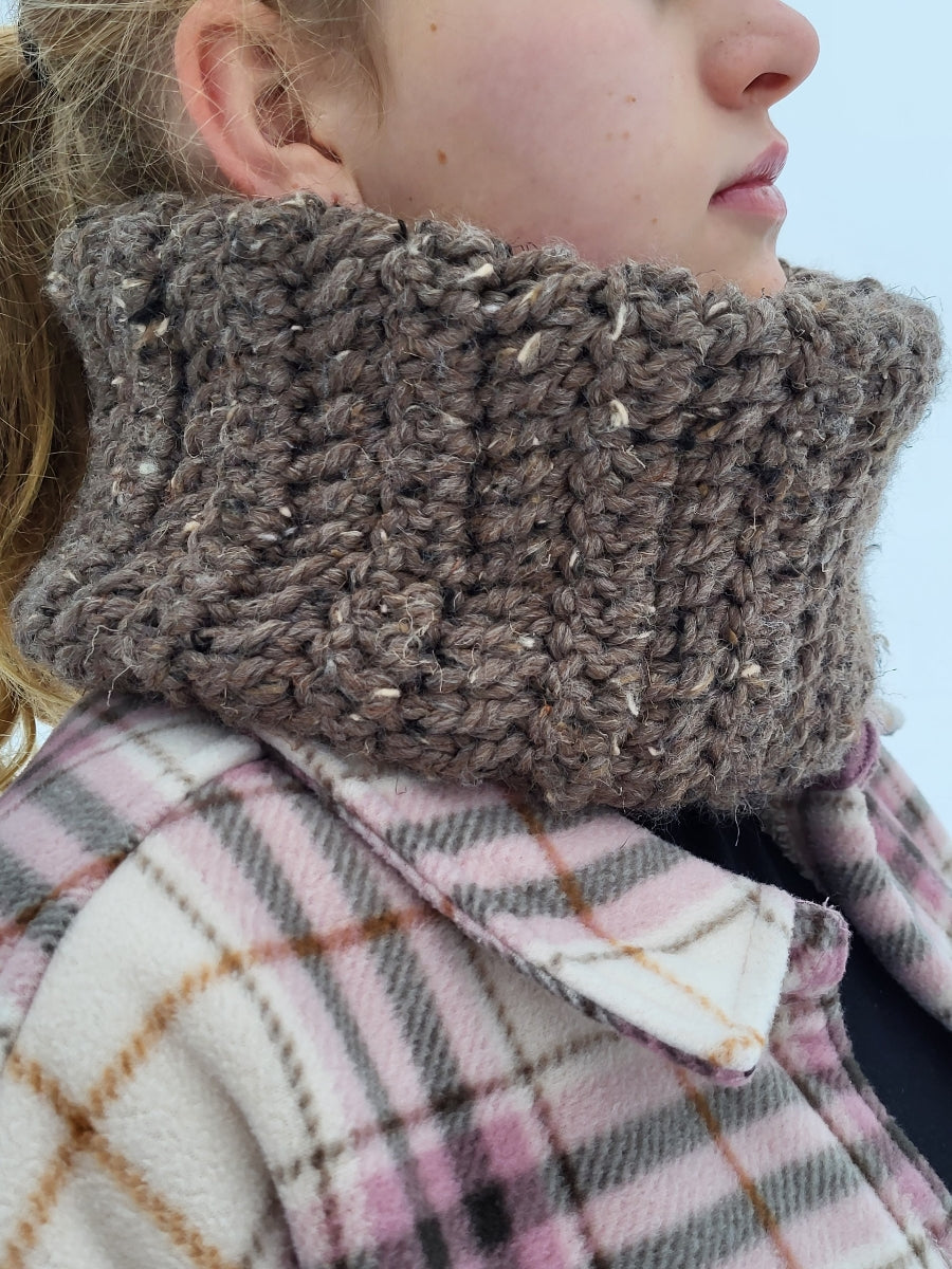 Handmade Crochet Cowl, Unique Winter Wear, Super Warm