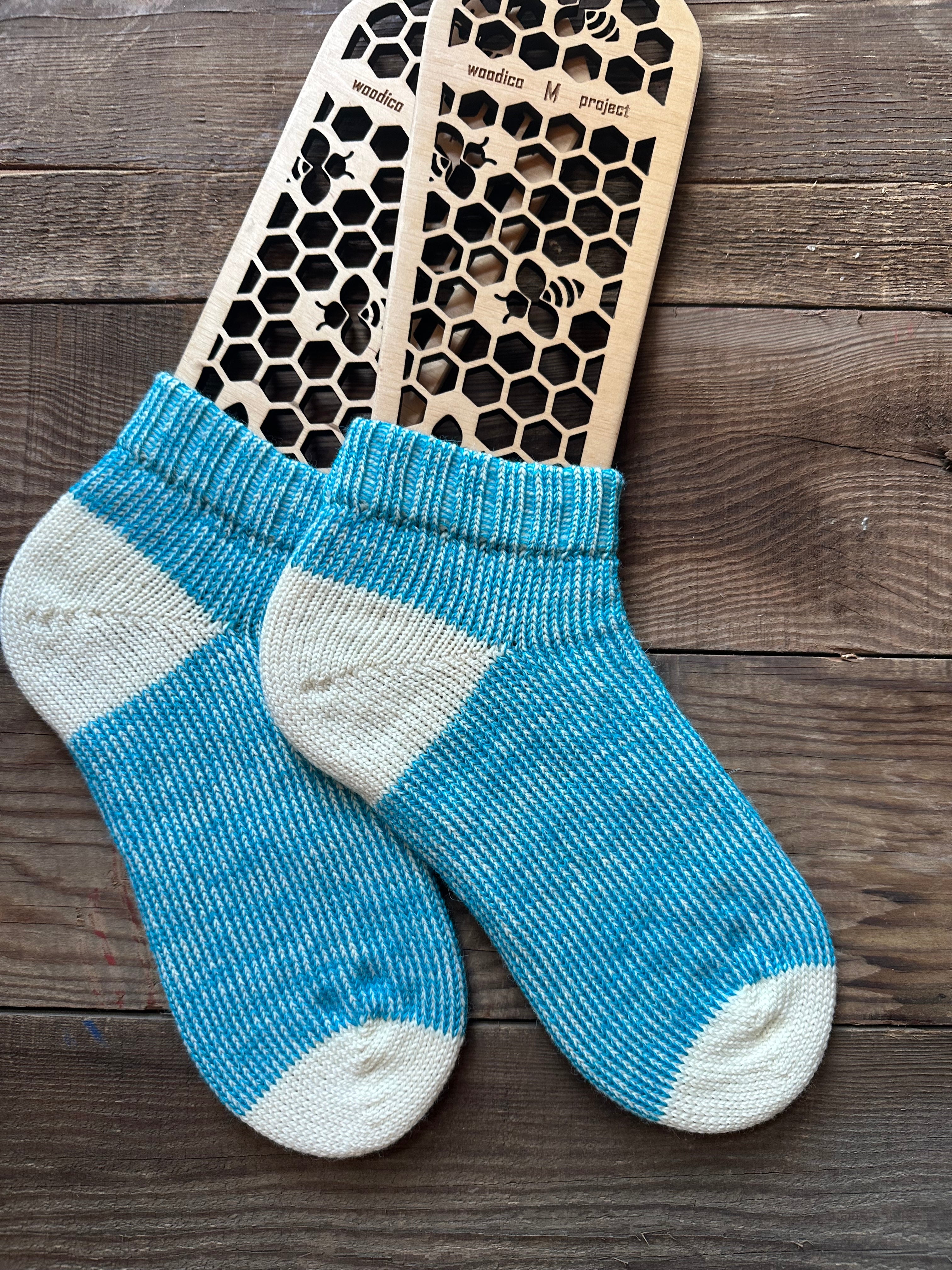 Handmade Merino & Alpaca Slipper Socks – Plush, Warm Comfort for Home & Gift Ideas, Size Medium