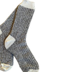 Wool Angora Socks - Handcrafted Warmth for Chilly Days - Thoughtful Gift for Her