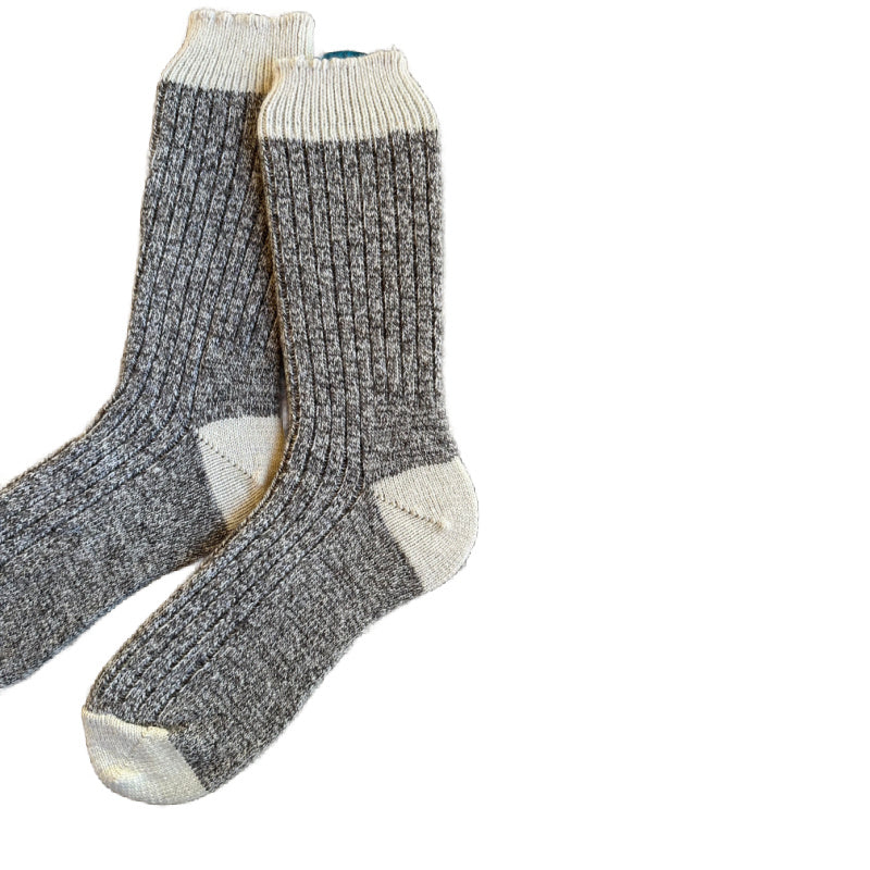 Wool Angora Socks - Handcrafted Warmth for Chilly Days - Thoughtful Gift for Her