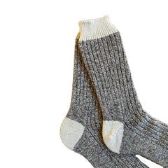 Cozy Winter Warm Wool and Angora Socks, Made with Merino Wool and Angora Yarn