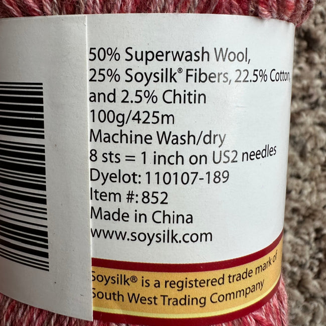 Tofusies Cotton/Wool Sock Yarn, 4 Skeins Main Image