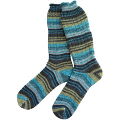 Colorful Wool Socks,   Thick Wool Socks, Colorful Wool Socks, Winter Socks, Handknit