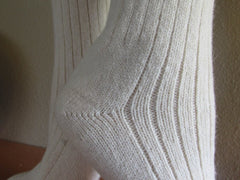 Wool Angora Socks - Handcrafted Warmth for Chilly Days - Thoughtful Gift for Her