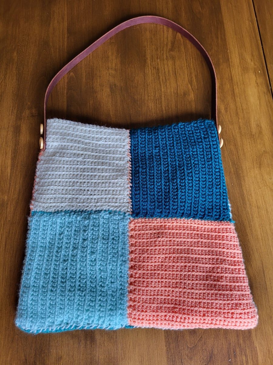 Crochet Stylish Bag, BoHo Style Bag, Handmade Crochet Bag