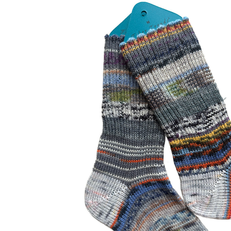 Unique Scrappy Socks for Women, One of a Kind Gift