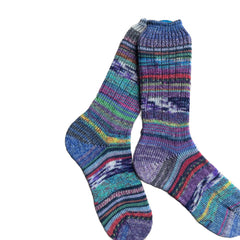 Scrappy/Frankenstein Colorful Wool Socks, Gift Socks