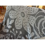 Handmade Knit Throw Blanket, Cozy and Soft Eternity Wrap, Perfect for Snuggling on the Couch – Great Gift for Home Lovers