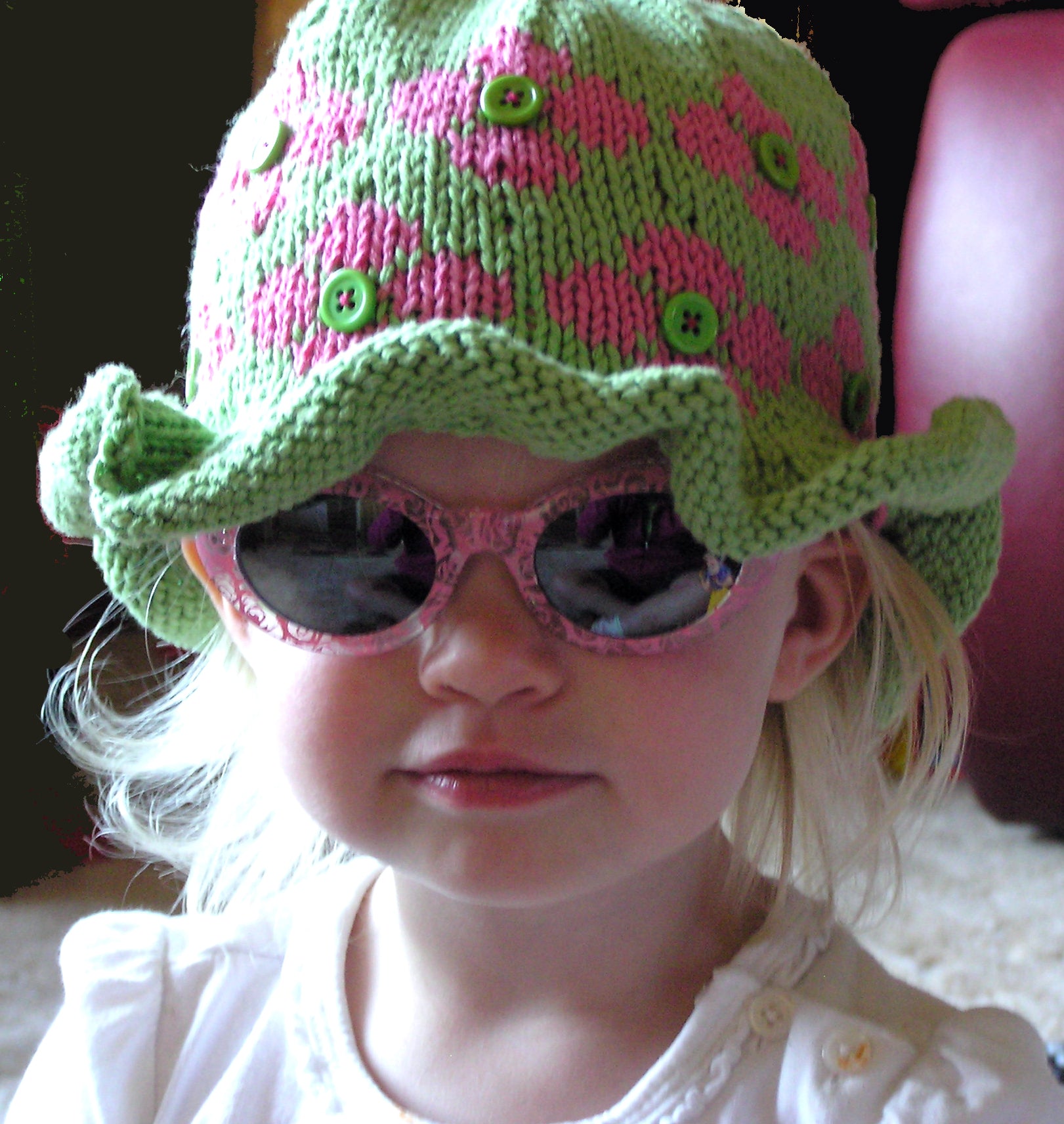 Childs Summer Hat Knitting Pattern, Fun and Stylish Summer Accessory for Family Outings, Ideal Baby Shower Gift