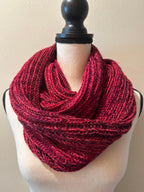 Wool Infinity Scarf Handmade, Cozy Loop Winter Accessory for Outdoor Styling, Gift for Women