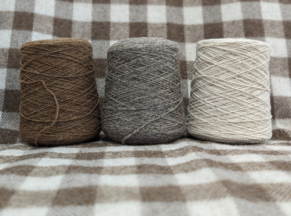 Shetland wool headband, hand-knit fair isle design, warming headwear for chilly days and thoughtful handmade gift