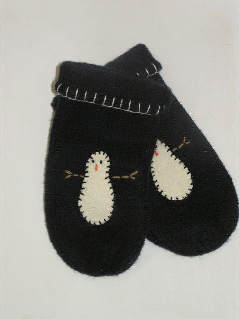 Boiled Wool Mitten Knitting Pattern, Warm and Comfy Design, Ideal Handmade Present for Kids and Adults