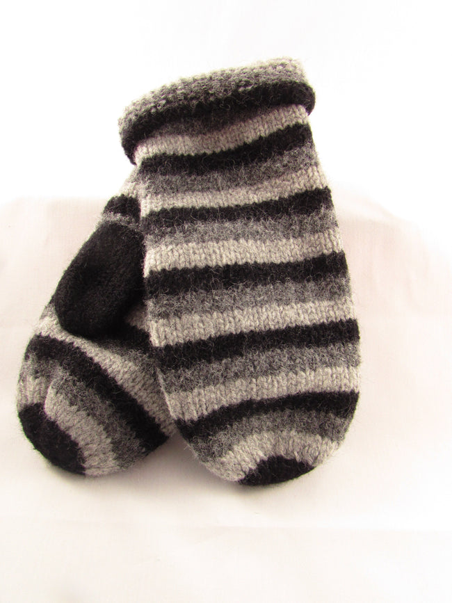 Newly Updated Felted Wool Mitten Pattern for Machine Knitting-Easy Knitting Pattern Digital PDF, 3 Styles Main Image
