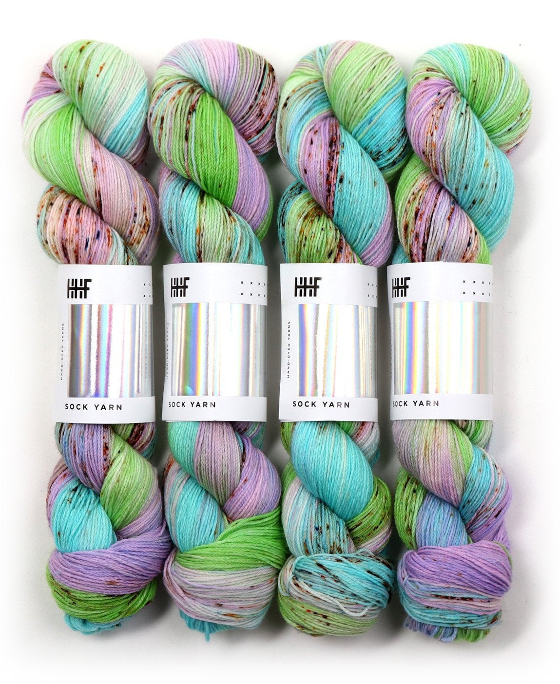 Hard-Wearing Sock Yarn, Wool and Nylon, Superwash Color-Pistachio