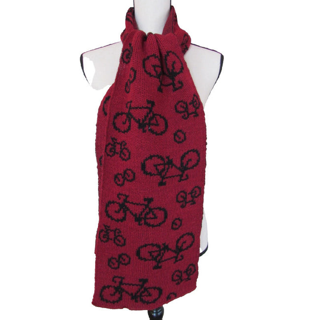 Alpaca Scarf, Handmade, Wool Scarf Women, Merino Wool Scarf, Wool Scarf Handmade, Hand Knit Scarf Hover Image