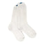 Wool/Angora Socks, Cream