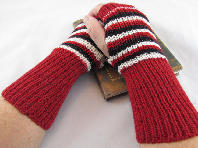 Fingerless Gloves Women-Fingerless Wrister-Arm Warmers-Knit Fingerless Glove-Wrist Warmers Hover Image