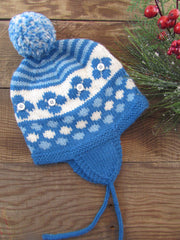 EKP2011-9 Child Hat Pattern-Easy Knitting Pattern-Hat Knitting Patterns-Easy Hat Patterns-Toddler Hat Knitting Patterns-Girls Hat Pattern