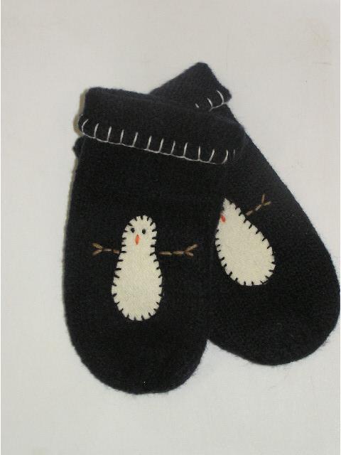 Winter Warm Felted Wool Mitten Kit, Quick and Easy