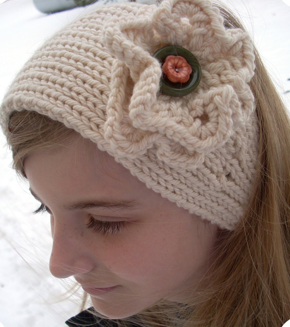 EKP2011-6 Knit Headband Pattern-Headband Pattern-Easy Knitting Pattern-Womens Hat Pattern-Knit Digital Pattern-Women Knitting Hat
