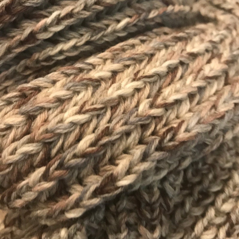 Handknit Chunky Infinity Scarf, Knitted Scarf, Cowl Scarf, Oversized Scarf, Loop Scarf, London Infinity Scarf, Womens Wool Scarf, Winter