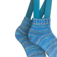 CW2022-3 Shortie Summer Hand Made Cotton/Wool Socks, Sandal Socks