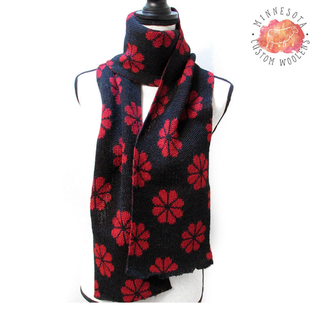 Hand Knit Scarf, Alpaca Scarf, Handmade, Wool Scarf Women, Merino Wool Scarf, Wool Scarf Handmade, Colorful Scarf, Handmade Wool Scarf Hover Image