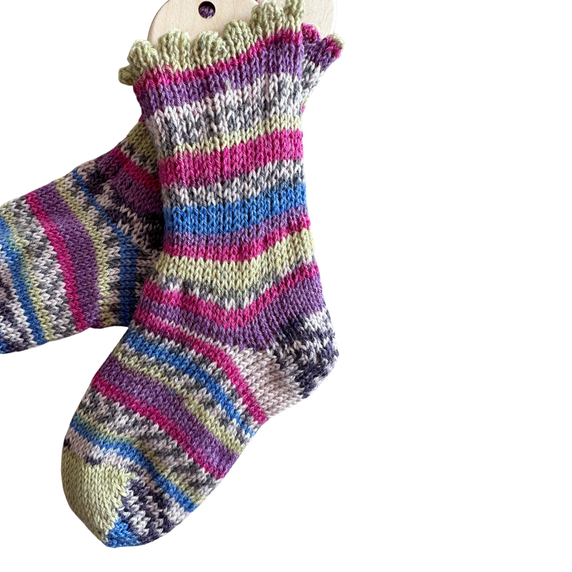 Toddler Wool Socks, HandMade Wool Socks, Handknit Wool Socks, Children's Wool Socks, Baby Wool Socks, Infant Socks, Kids Handmade Socks
