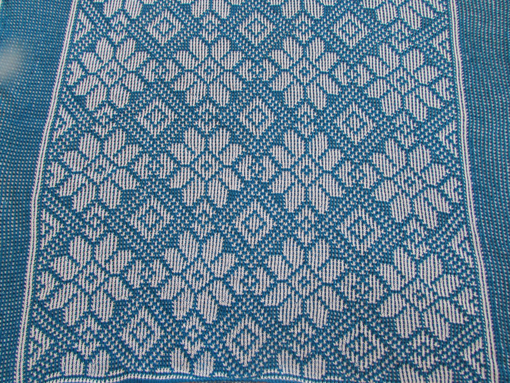 Warm and Cozy Afghan, Knit Throw Blanket, Fireplace Throw, Hand Knit Afghan, Knit Blanket