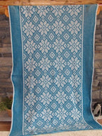 Warm and Cozy Afghan, Knit Throw Blanket, Fireplace Throw, Hand Knit Afghan, Knit Blanket