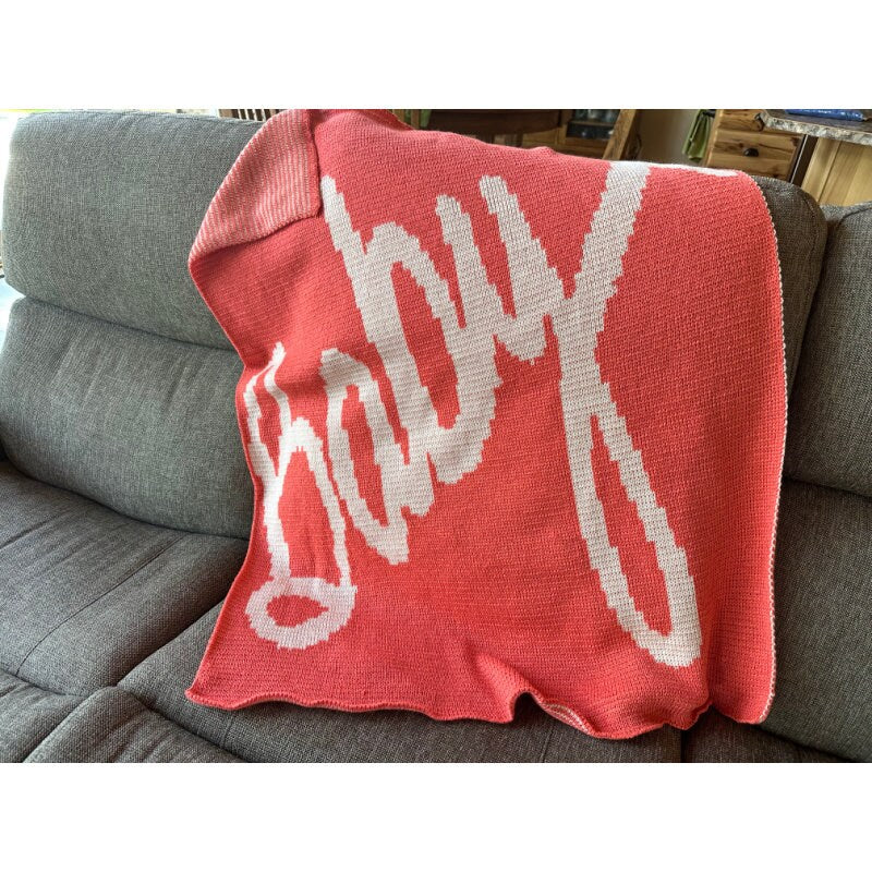 Baby Shower Gift, Baby Blanket, Warm Cozy Afghan, Knit Throw Blanket, Fireplace Throw, Hand Knit Afghan, Knit Blanket, Chunky Knit Blanket