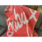 Baby Shower Gift, Baby Blanket, Warm Cozy Afghan, Knit Throw Blanket, Fireplace Throw, Hand Knit Afghan, Knit Blanket, Chunky Knit Blanket